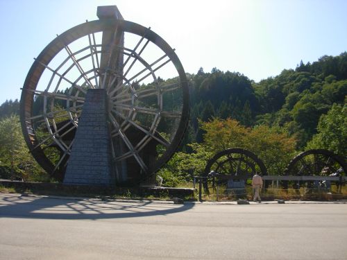 荘川の水車