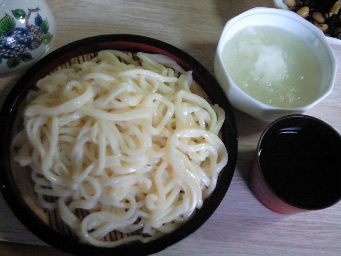 手打ち饂飩　ざる盛り