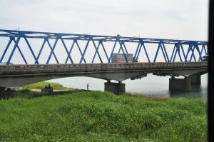 帰路の庄川