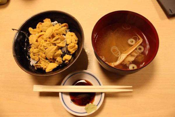 塩水うに丼