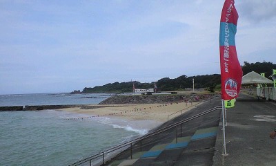 SWIMスタート地点（翌日）