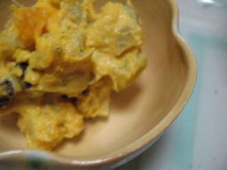 さつまいもとかぼちゃのサラダ