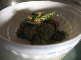 きゅうりの和え物