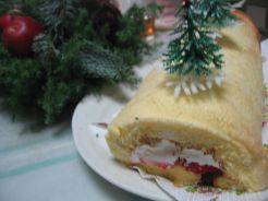 いちごロールケーキ