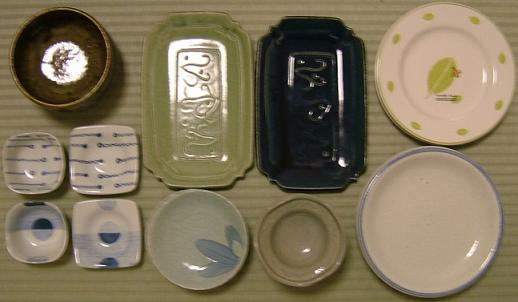 old dishes