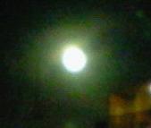 昨夜の月