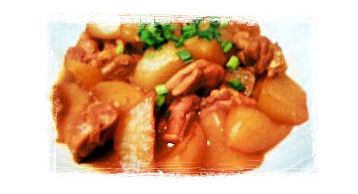 大根と鶏肉のべっこう煮