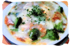 カレー残り豆腐グラタン風