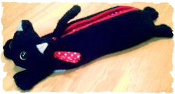 ペンケース黒猫