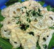 レンコン明太マヨ