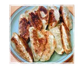 餃子焼き上がり