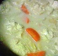 鶏団子シチューもどき