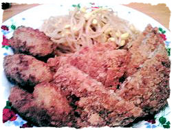 メンチカツとかきフライ