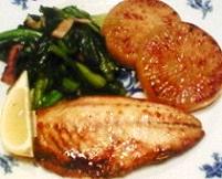 真アジ塩焼きディッシュ