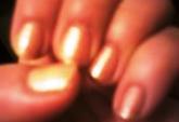 ネイルケア後マニキュア