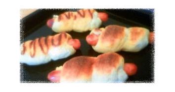 もちもちウインナーパン