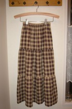 ママのティアードスカート