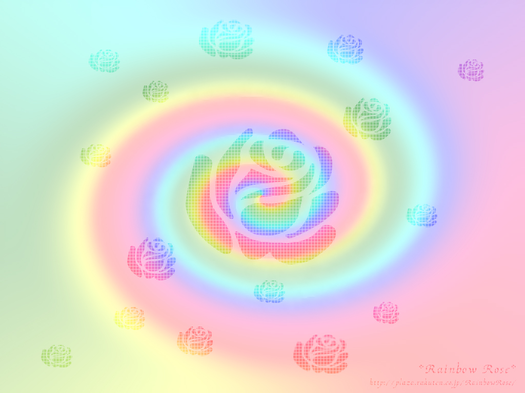 Rainbow Rose壁紙vol 2 White 楽天ブログ