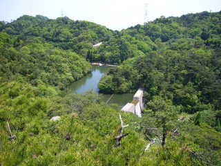 シェール槍から穂高湖