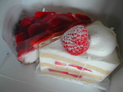 アンファン・シャントゥールのケーキ