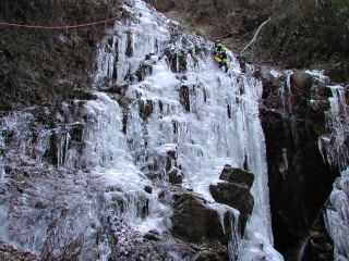 七曲滝氷瀑