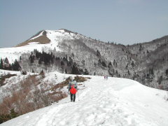 武奈ヶ岳に向う