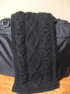 アラン模様の手編みマフラー 暮らしときどき手づくり 楽天ブログ