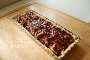 チョコバナナタルト-2