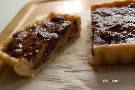 チョコバナナタルト-4