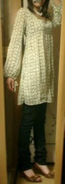 ワンピ横スタイル