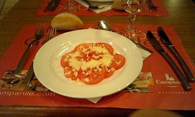 前菜　トマトスライス