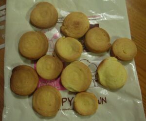 こちらは、手作りクッキー