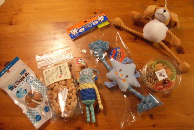 みんなからいっぱいもらいました・・・アリガトウ