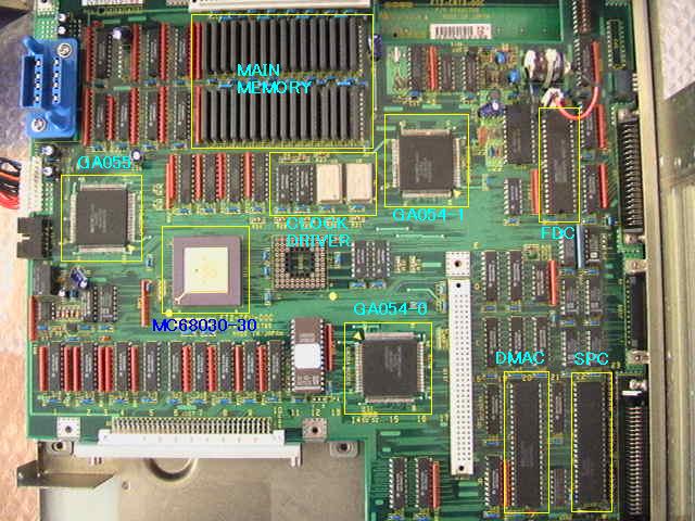 メイン基板全景