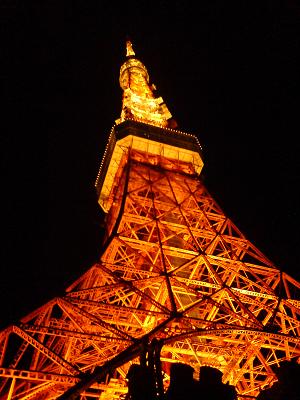 Tokyo Tower in Night