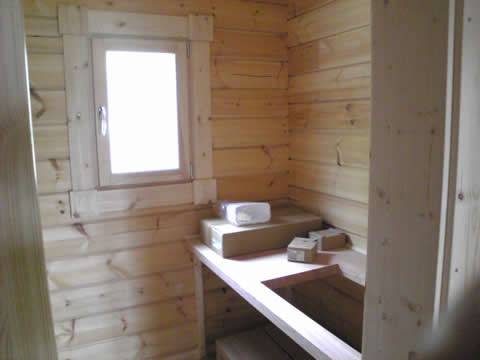 アウケアくんの洗面所