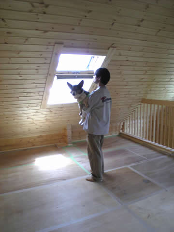 わんずルームでGOOちょんとらい君