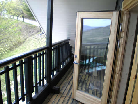 アウケアくんのベランダ