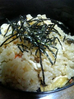 炊き込みご飯UP