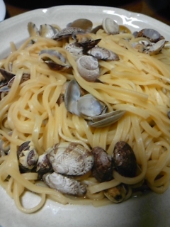 あさりパスタ