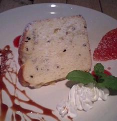 ごまとさつまいものシフォンケーキ