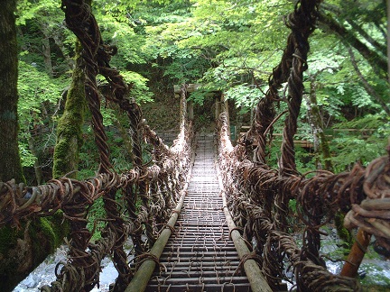 徳島県 奥祖谷二重かずら橋の紹介 よてさんの日本全国旅行案内所 楽天ブログ