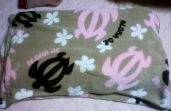 ホヌの枕カバー