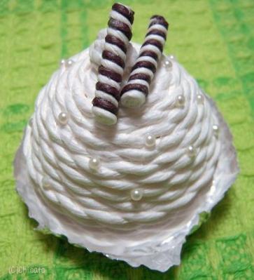 クラフトバンド ホワイトドームケーキのミニケース ｗａｒｍ ｈａｎｄ ｂｙ Chisato 楽天ブログ