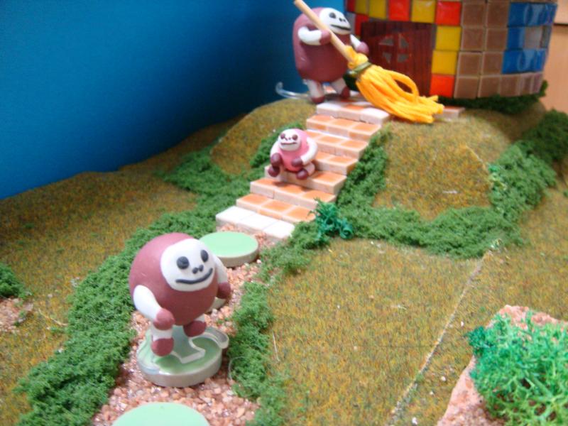 なまけアートシリーズ　掃除をしよう２