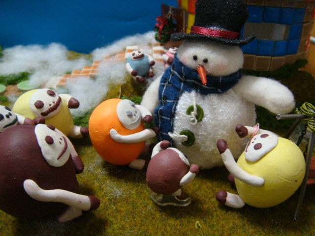 なまけアートシリーズ　特別編　雪の日３