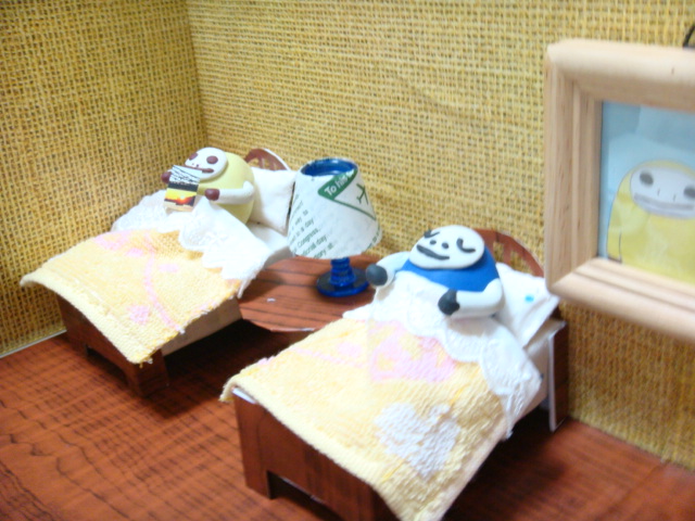 なまけアートシリーズ　そろそろ寝る準備♪２