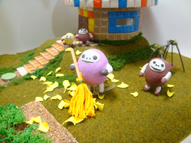 なまけアートシリーズ　焚き火をしよう１