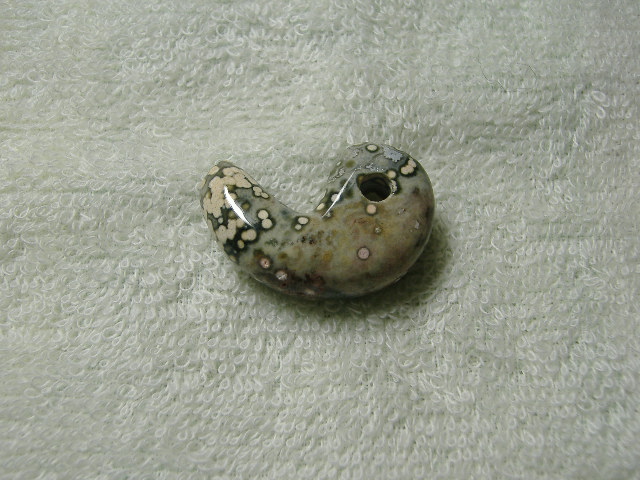 オーシャンジャスパー勾玉