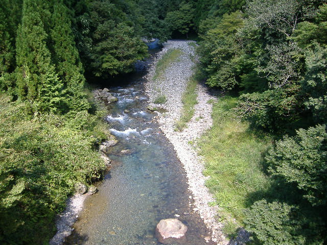 岐阜県　根尾川
